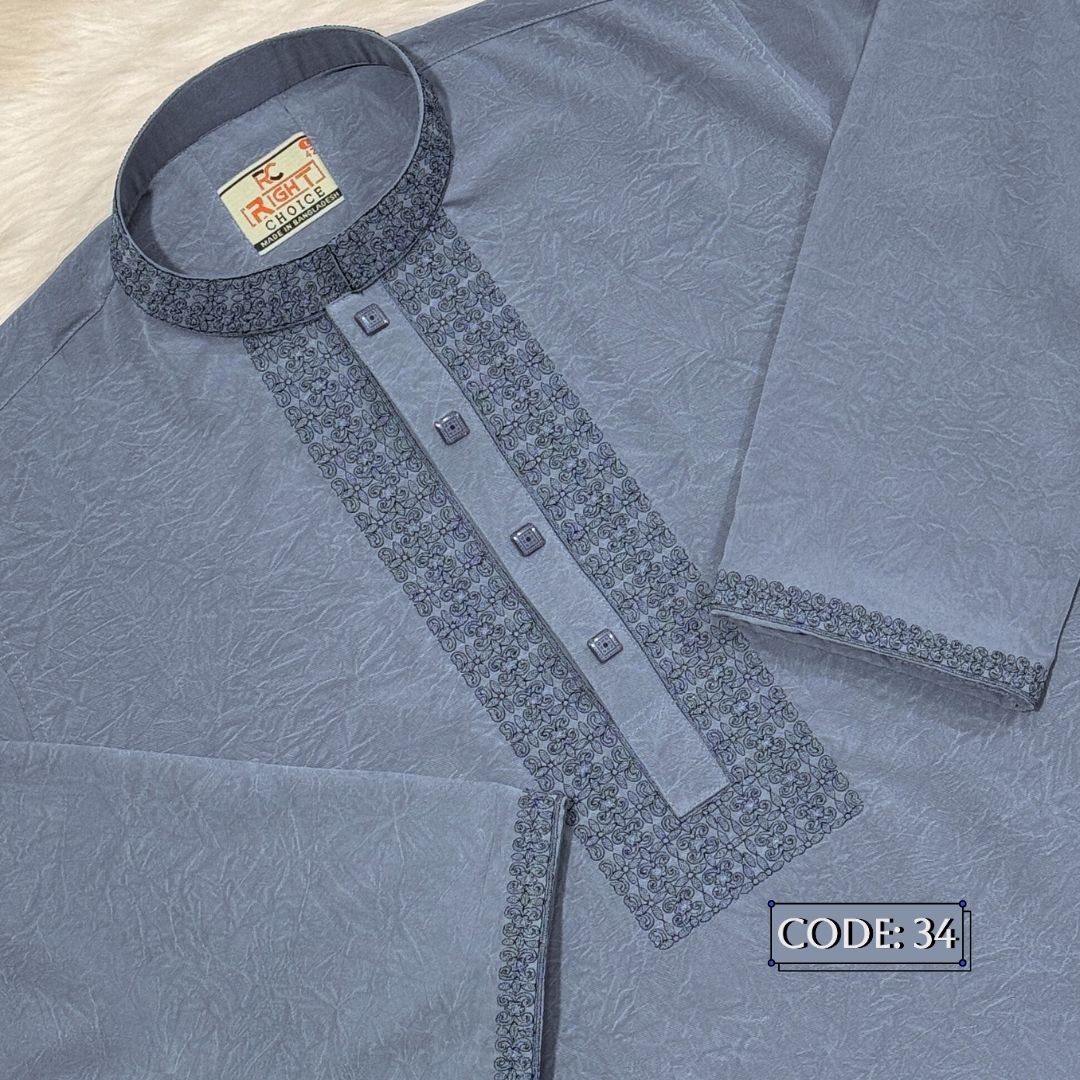 আরামদায়ক ১০০% চায়না স্টিচ এর স্মার্ট পাঞ্জাবি🔥 (034)