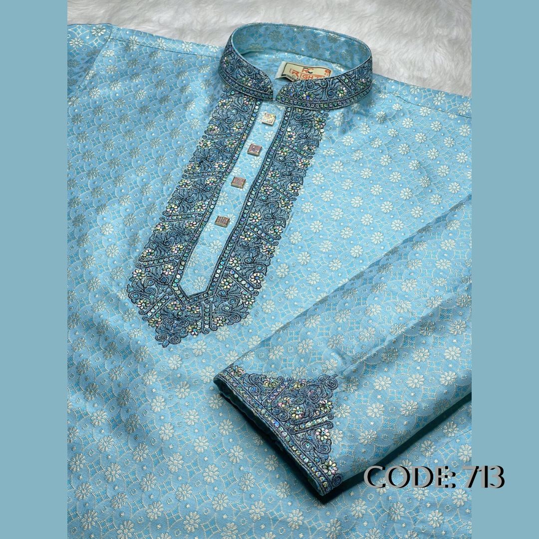 Luxury Katan Panjabi (-CODE: 713-)