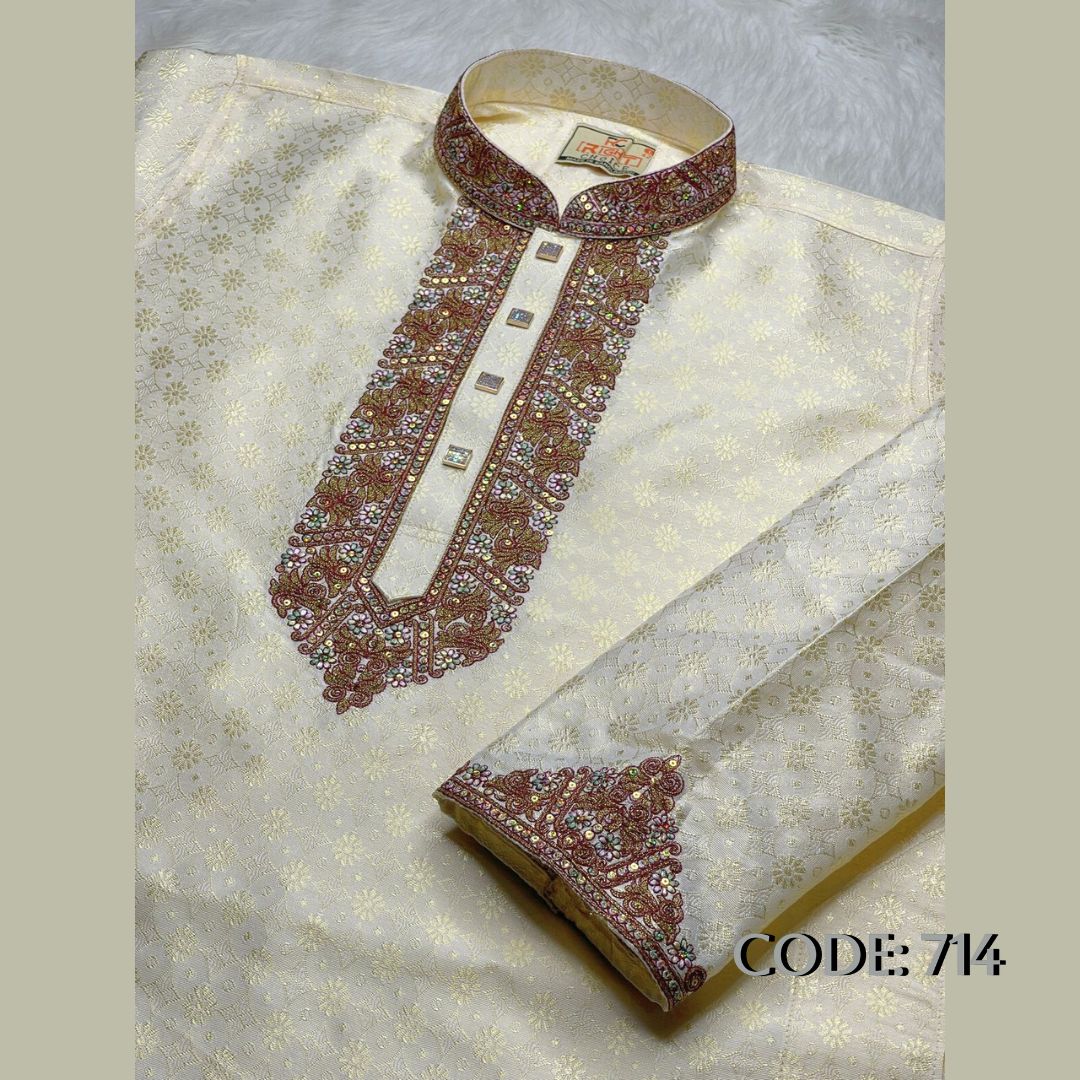 Luxury Katan Panjabi (-CODE: 714-)