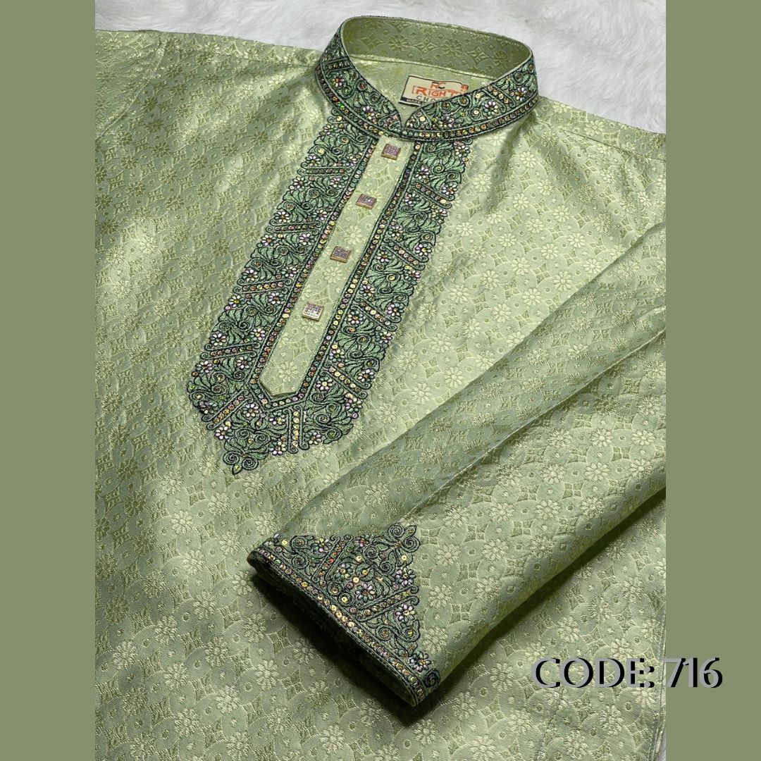 Luxury Katan Panjabi (-CODE: 716-)