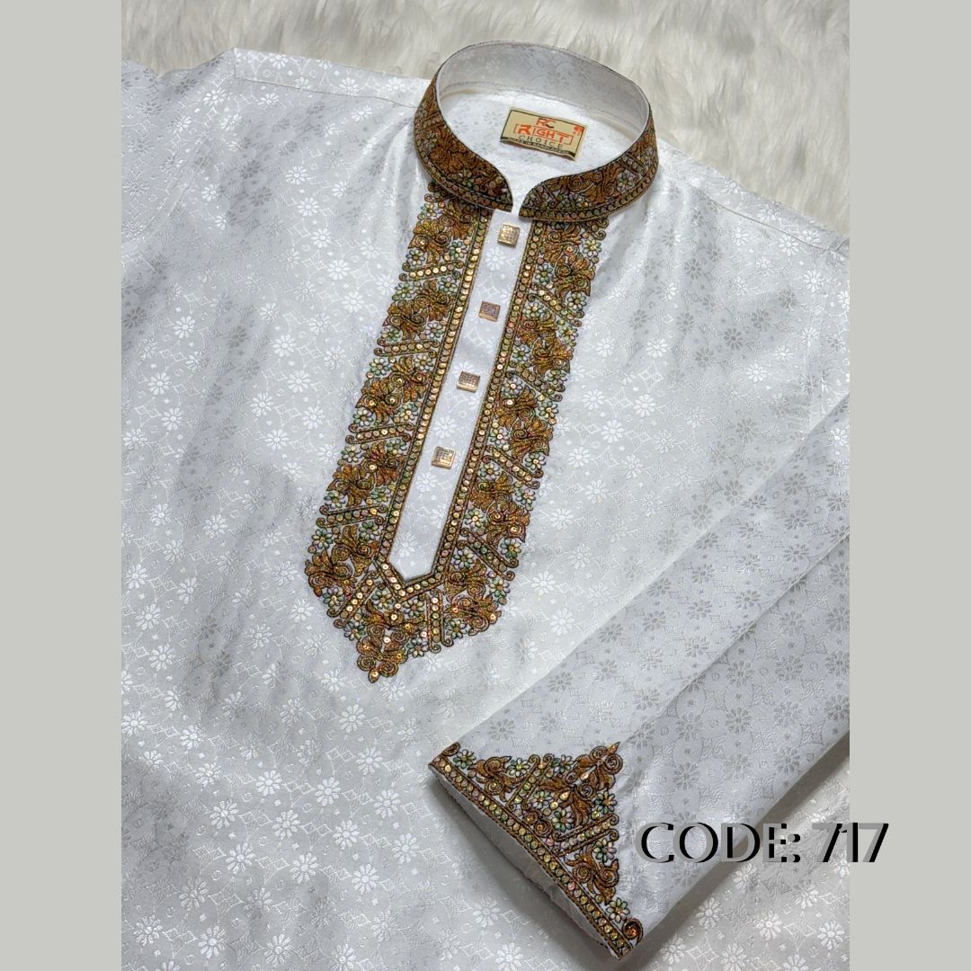 Luxury Katan Panjabi (-CODE: 717-)