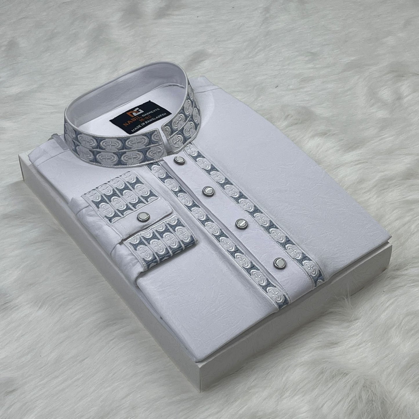 আরামদায়ক ১০০% চায়না স্টিচ এর স্মার্ট পাঞ্জাবি🔥 NG 405