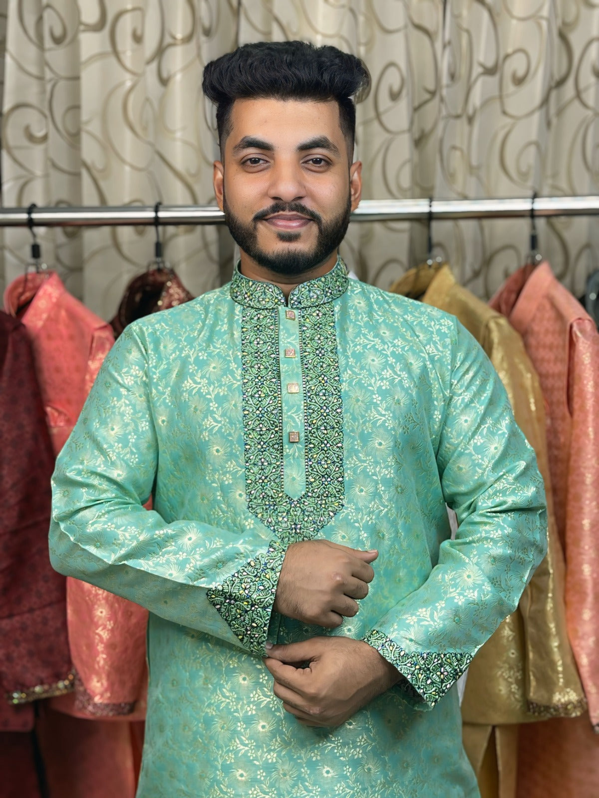 Luxury Katan Panjabi (-CODE: 004-)