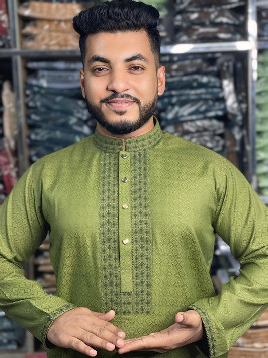 অরিজিনাল কটন পাঞ্জাবি🔥 NG - 671