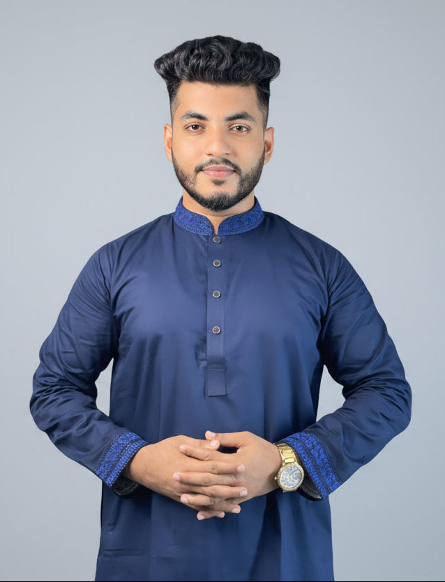 আরামদায়ক ১০০% সুতি কাপড়ের এর স্মার্ট পাঞ্জাবি🔥 NG 03