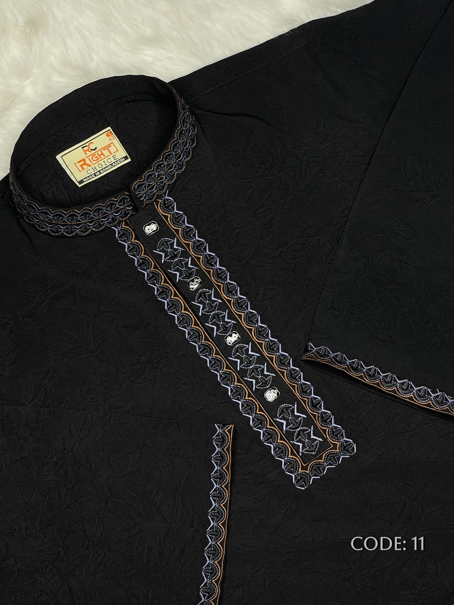 আরামদায়ক ১০০% চায়না স্টিচ এর স্মার্ট পাঞ্জাবি🔥 (11)