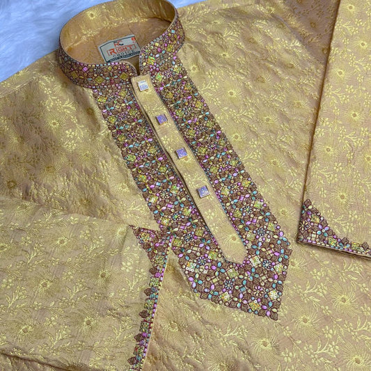 Luxury Katan Panjabi (-CODE: 184-)