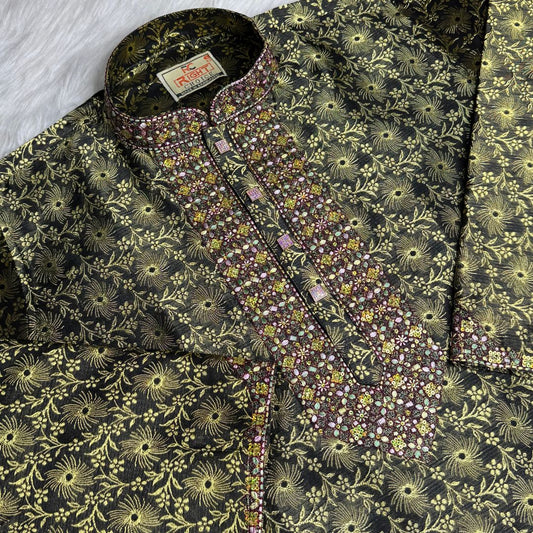 Luxury Katan Panjabi (-CODE: 185-)