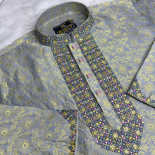 Luxury Katan Panjabi (-CODE: 186-)