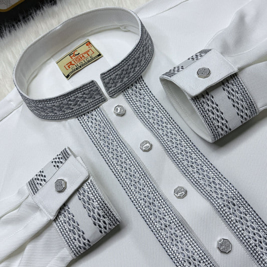 এলিগ্যান্ট চায়না চেলি কাপড় পাঞ্জাবি🔥96