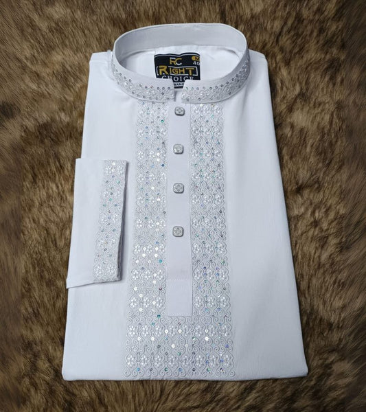 আরামদায়ক ১০০% চায়না স্টিচ এর স্মার্ট পাঞ্জাবি🔥 (2054)