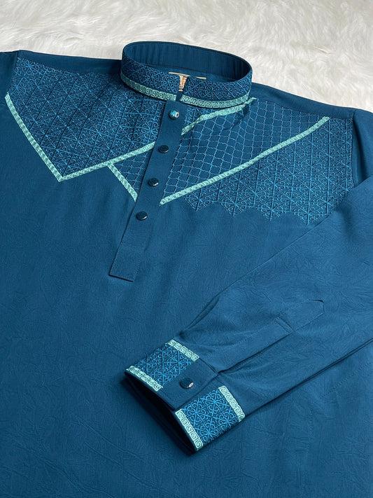 আরামদায়ক ১০০% চায়না স্টিচ এর স্মার্ট পাঞ্জাবি🔥