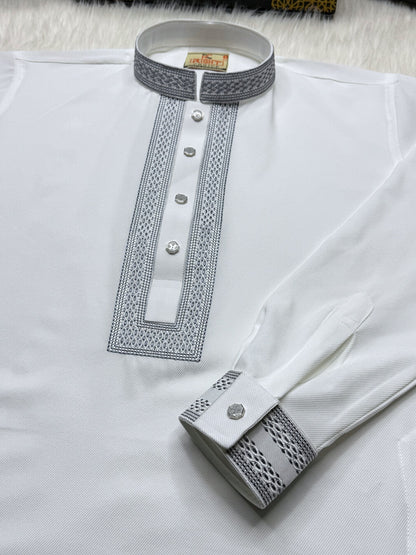 এলিগ্যান্ট চায়না চেলি কাপড় পাঞ্জাবি🔥96