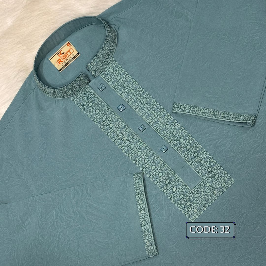 আরামদায়ক ১০০% চায়না স্টিচ এর স্মার্ট পাঞ্জাবি🔥 (032)