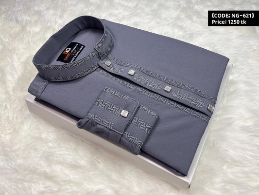 এলিগ্যান্ট চায়না চেলি কাপড় পাঞ্জাবি🔥 621