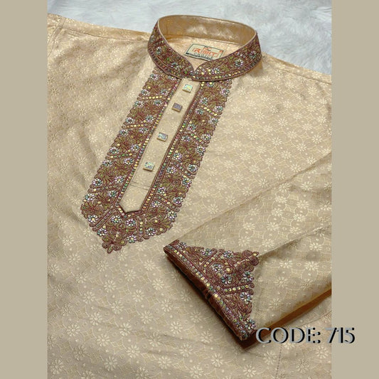 Luxury Katan Panjabi (-CODE: 715-)