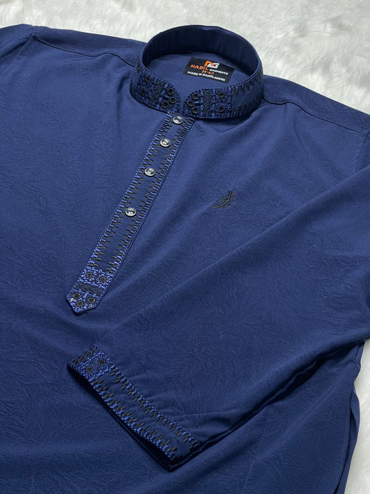 আরামদায়ক ১০০% চায়না স্টিচ এর স্মার্ট পাঞ্জাবি🔥 NG 506