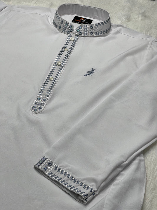 আরামদায়ক ১০০% চায়না স্টিচ এর স্মার্ট পাঞ্জাবি🔥 NG 503