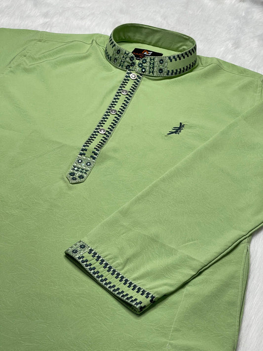 আরামদায়ক ১০০% চায়না স্টিচ এর স্মার্ট পাঞ্জাবি🔥 NG 501