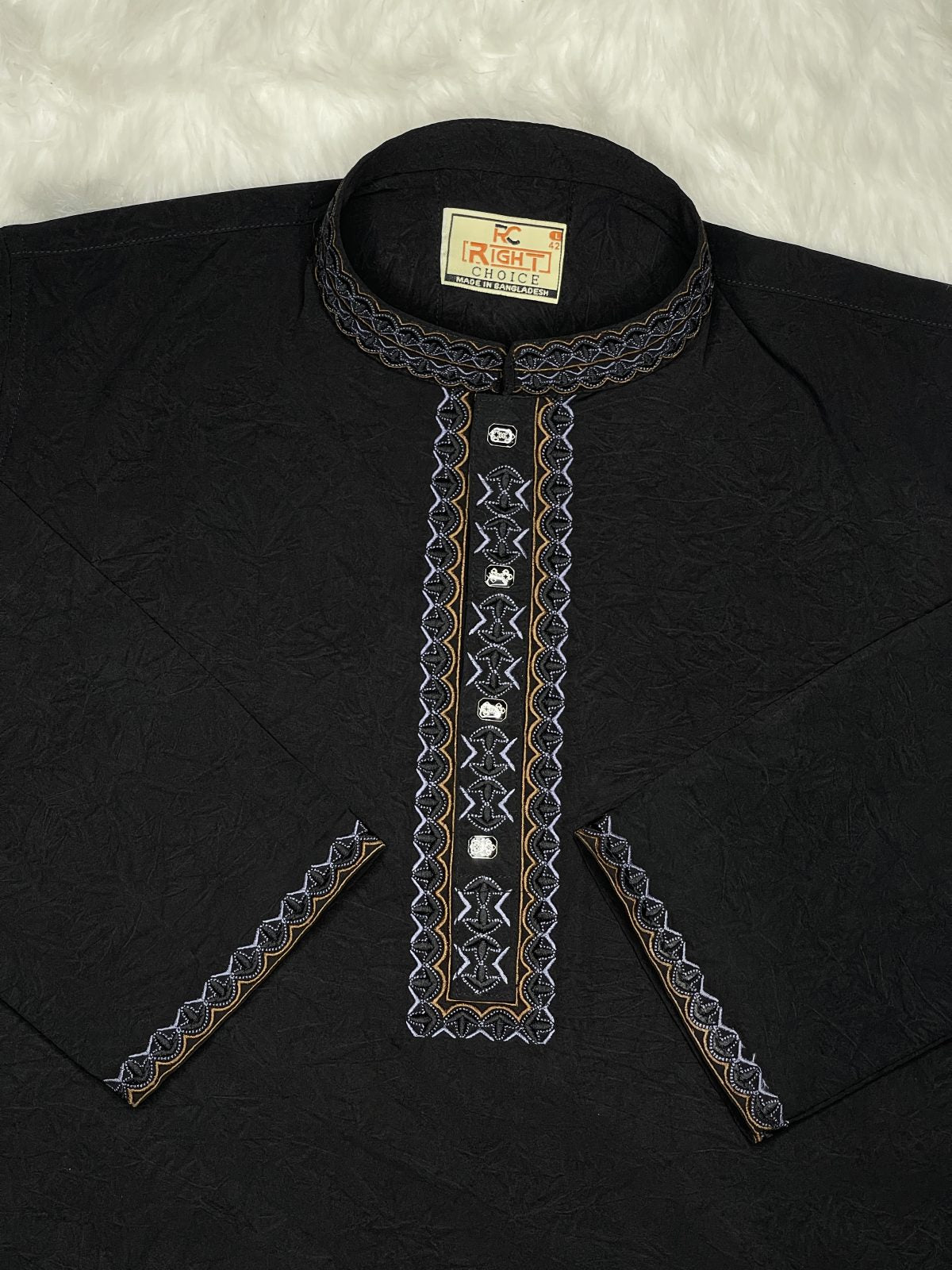 আরামদায়ক ১০০% চায়না স্টিচ এর স্মার্ট পাঞ্জাবি🔥 (11)