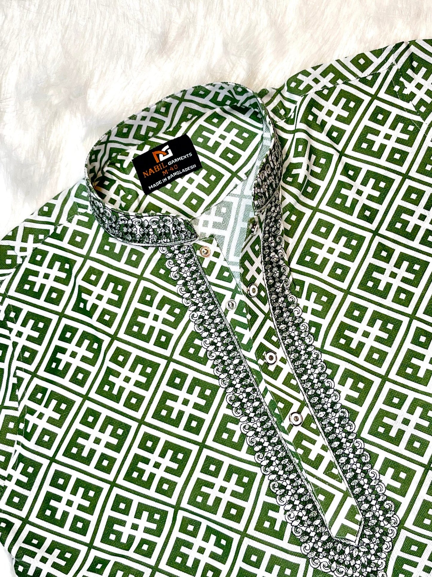 আরামদায়ক ১০০% কটন এর স্মার্ট পাঞ্জাবি🔥 NG 203