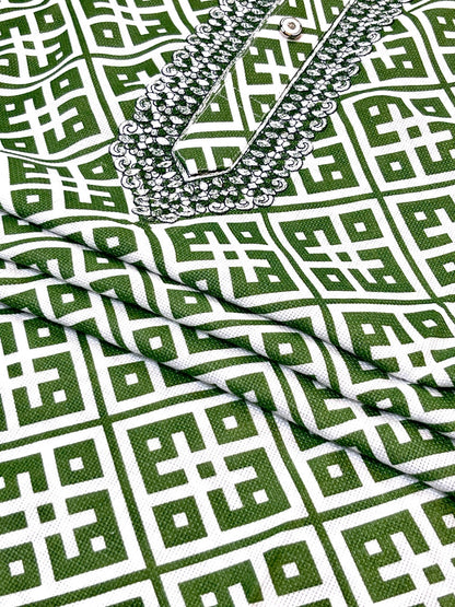 আরামদায়ক ১০০% কটন এর স্মার্ট পাঞ্জাবি🔥 NG 203