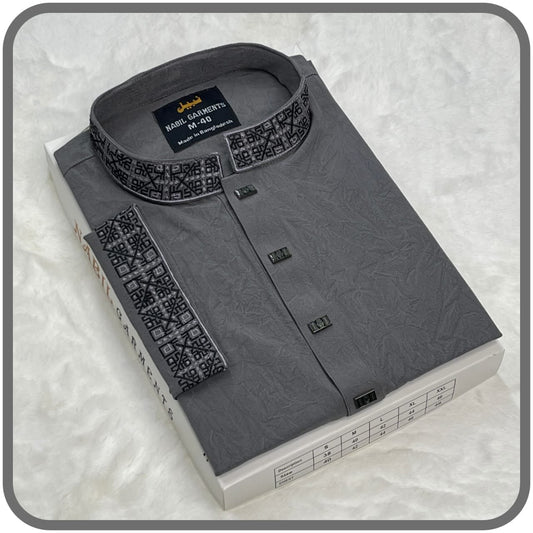 আরামদায়ক ১০০% চায়না স্টিচ এর স্মার্ট পাঞ্জাবি🔥 NG 303