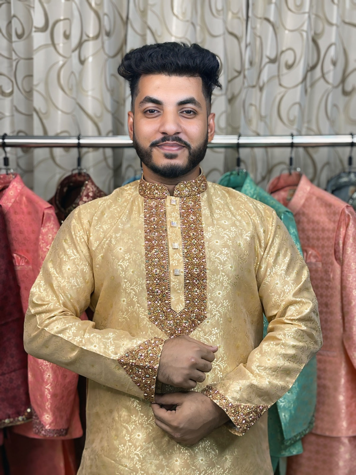 Luxury Katan Panjabi (-CODE: 001-)