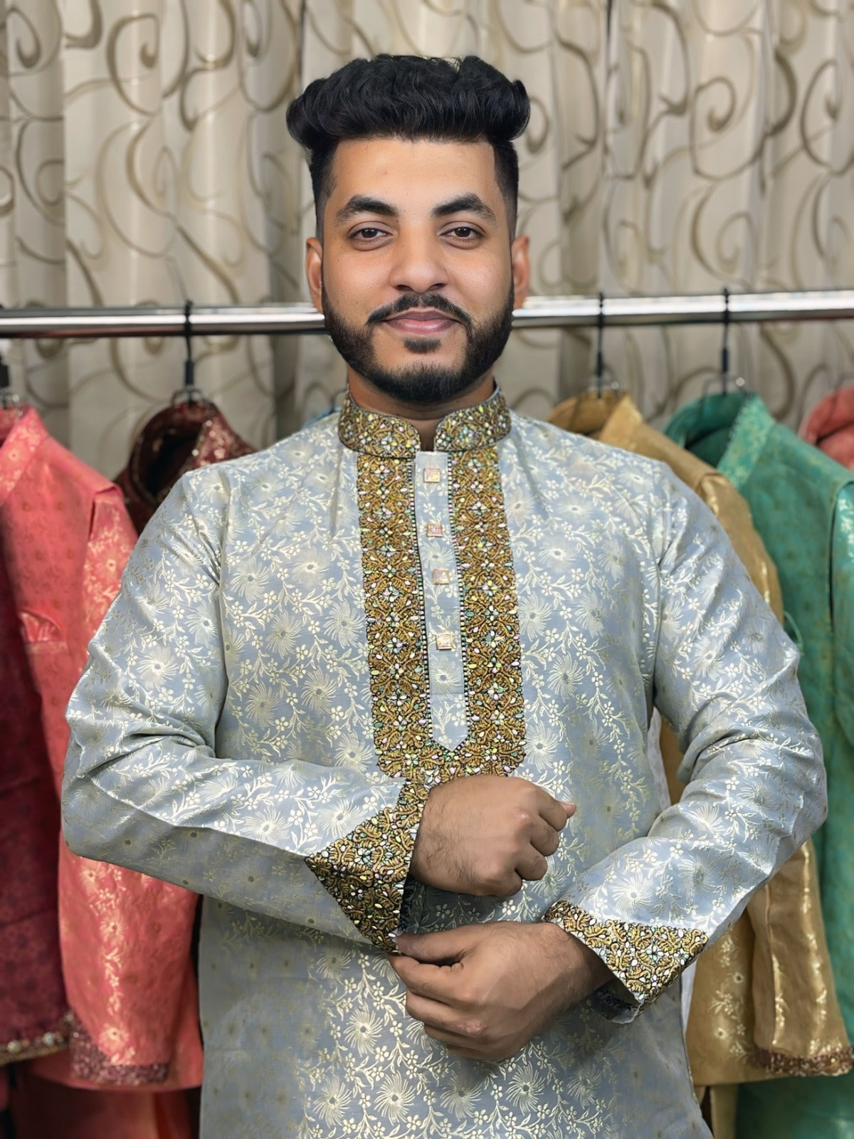 Luxury Katan Panjabi (-CODE: 002-)