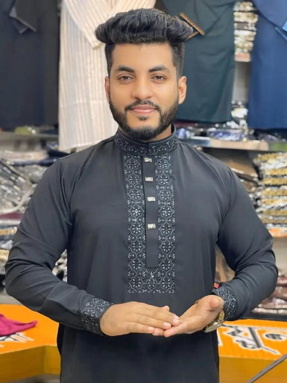 আরামদায়ক ১০০% চায়না স্টিচ এর স্মার্ট পাঞ্জাবি🔥 (043)