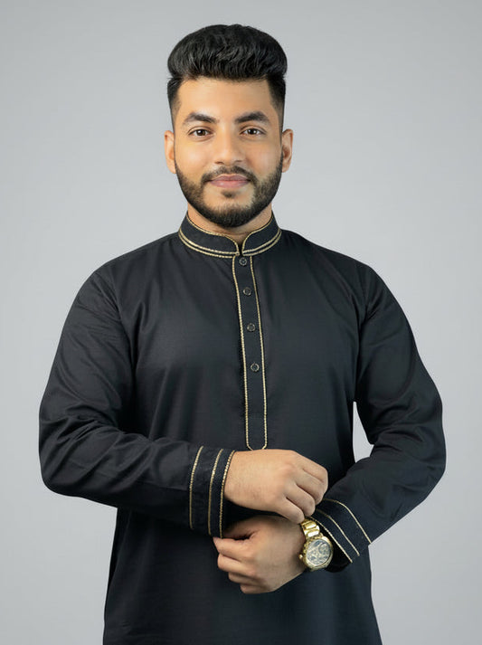 আরামদায়ক ১০০% সুতি কাপড়ের এর স্মার্ট পাঞ্জাবি🔥 NG 01