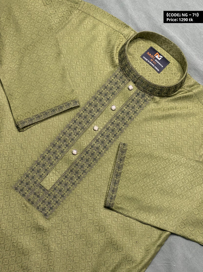 অরিজিনাল কটন পাঞ্জাবি🔥 NG - 671