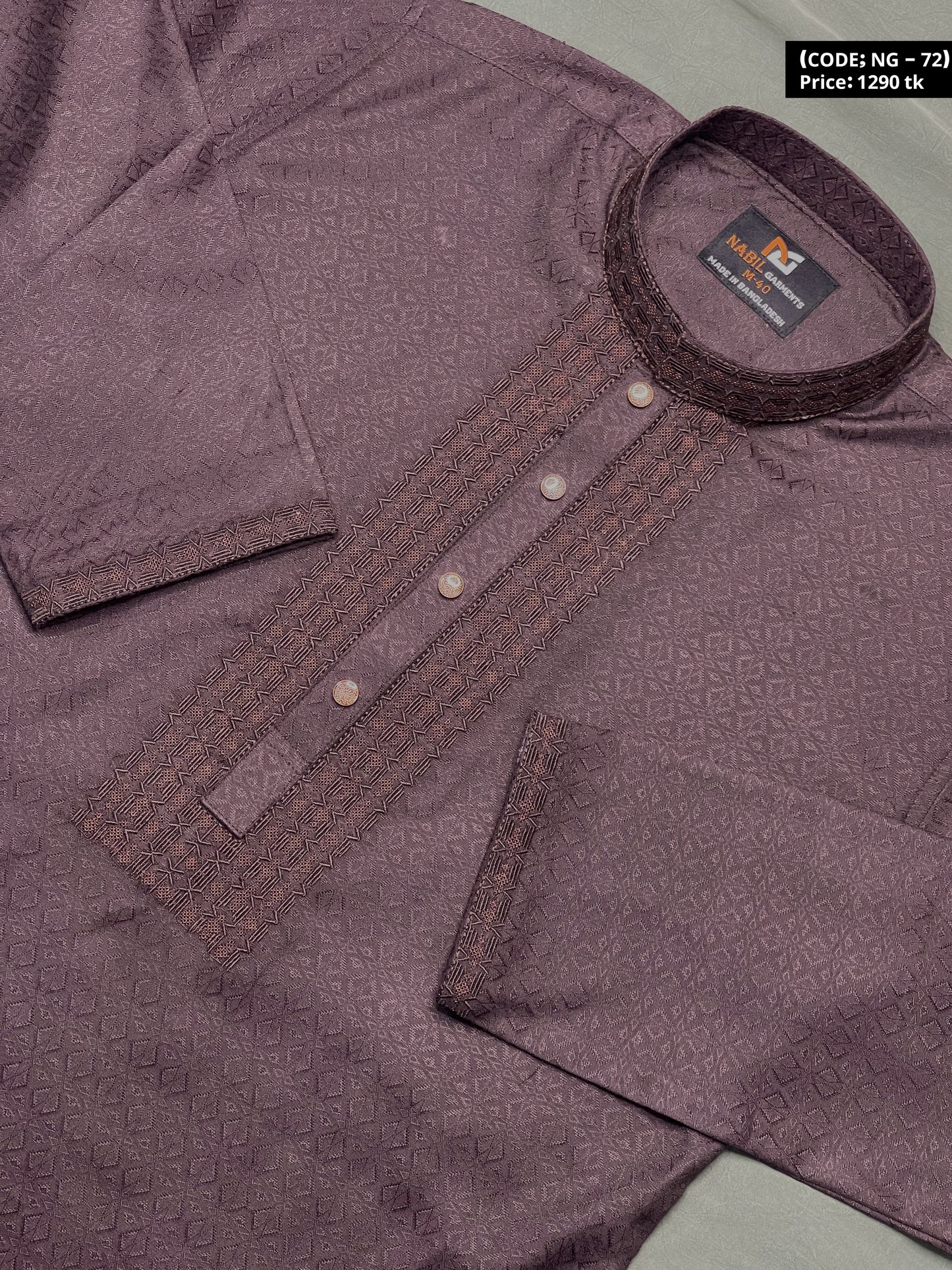 অরিজিনাল কটন পাঞ্জাবি🔥 NG - 672